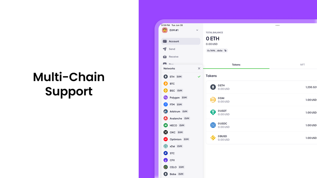 OneKey: Crypto DeFi Wallet - Image screenshot of android app