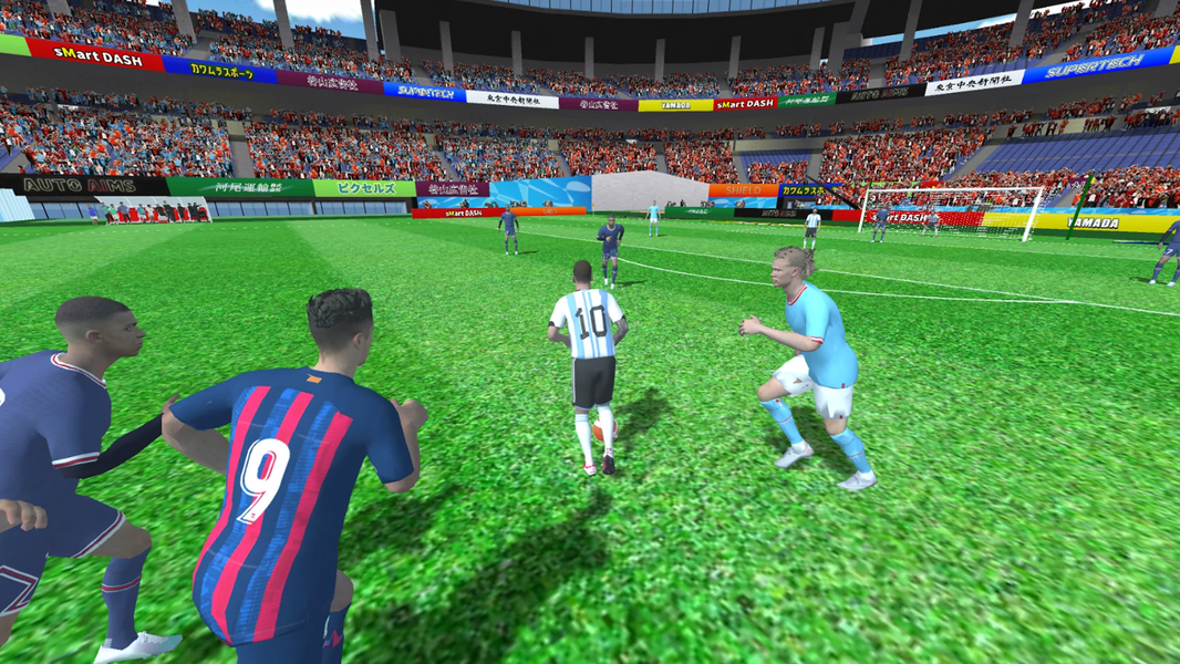 Soccer football game goal 2023 - Gameplay image of android game