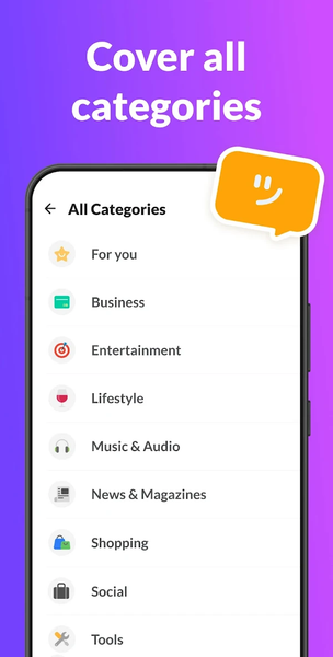 All Messages - All Social App - عکس برنامه موبایلی اندروید