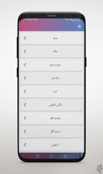 Majid Razavi songs offline - Image screenshot of android app