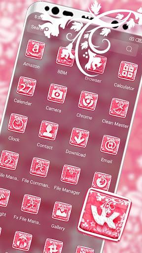 Soft Pink Launcher Themes - Image screenshot of android app