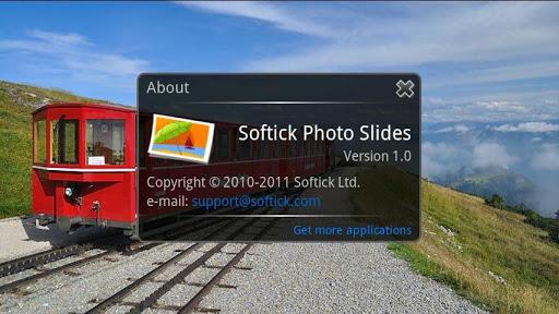 Photo Slides (Photo Frame) - Image screenshot of android app