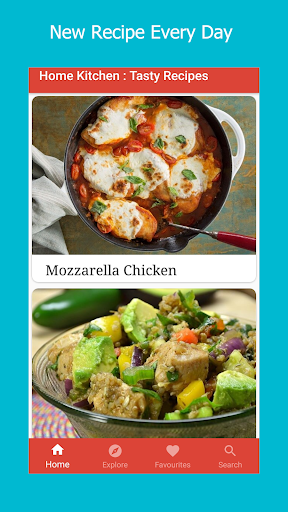 Home Kitchen - Tasty Cooking Recipes - Image screenshot of android app