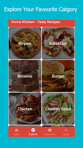 Home Kitchen - Tasty Cooking Recipes - Image screenshot of android app