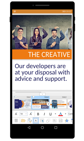 Office NX: Presentations - Image screenshot of android app