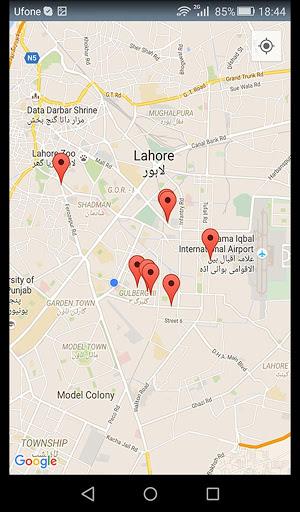 Mobile Location Tracker Map - عکس برنامه موبایلی اندروید