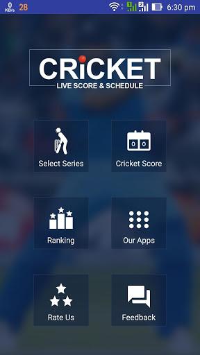 Cricket Live Score & Schedule - عکس برنامه موبایلی اندروید