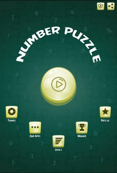 Number Puzzle - عکس بازی موبایلی اندروید