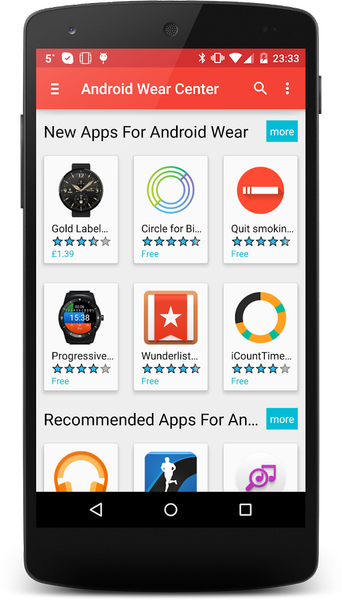 Wear OS Center - Android Wear - Image screenshot of android app