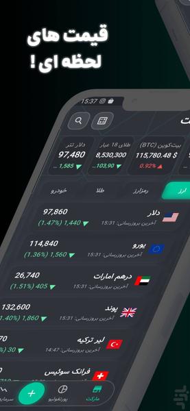 قیمت | قیمت دلار ، طلا و خودرو - عکس برنامه موبایلی اندروید