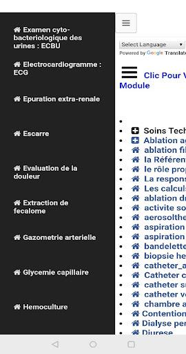 Nursing care -Technical sheets - Image screenshot of android app