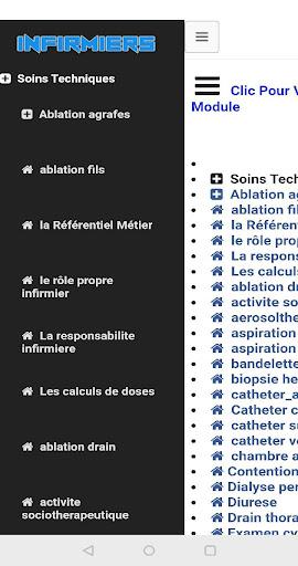 Nursing care -Technical sheets - Image screenshot of android app