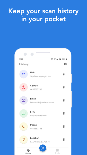 QR & Barcode Scanner - Generat - Image screenshot of android app