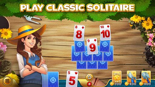 Solitales: Garden & Solitaire Card Game in One - Gameplay image of android game