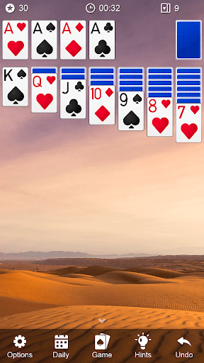 Solitaire - Gameplay image of android game