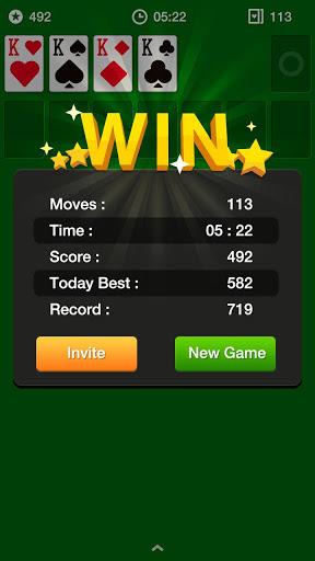 Solitaire - Gameplay image of android game