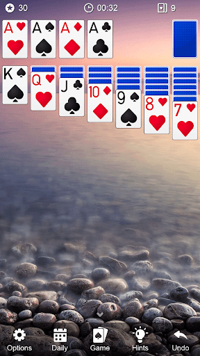 Solitaire - Gameplay image of android game