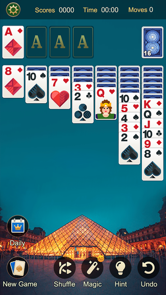 Solitaire Classic - Gameplay image of android game