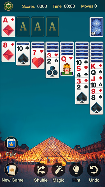 Solitaire Classic - عکس بازی موبایلی اندروید