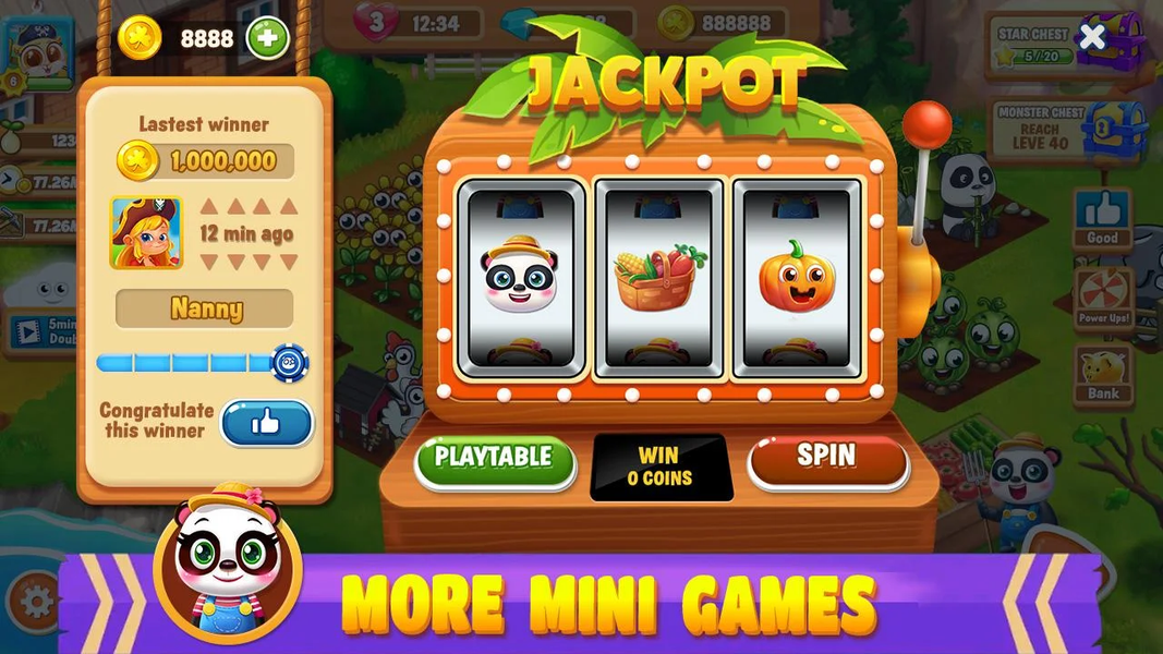 Solitaire TriPeaks Idle Farm - عکس بازی موبایلی اندروید