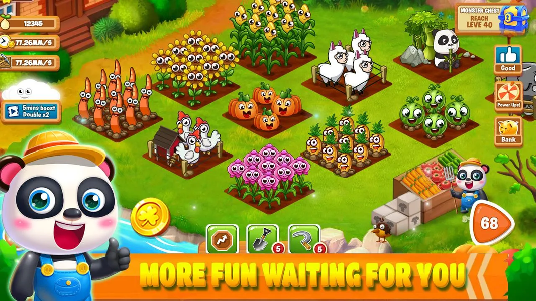 Solitaire TriPeaks Idle Farm - عکس بازی موبایلی اندروید