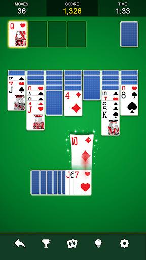 Solitaire - Gameplay image of android game