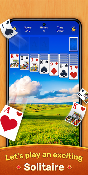 Solitaire, Classic Card Game - عکس بازی موبایلی اندروید
