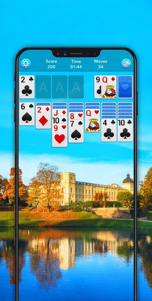 Solitaire - عکس بازی موبایلی اندروید
