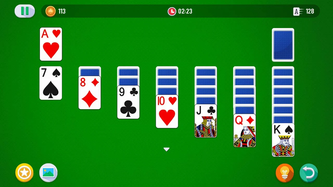 Solitaire - عکس برنامه موبایلی اندروید
