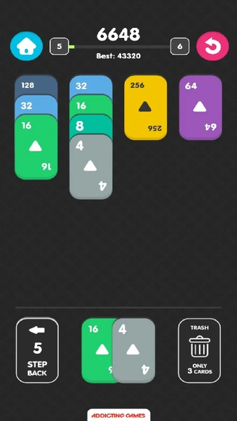 Solitaire ۲۰۴۸ - عکس بازی موبایلی اندروید