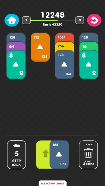 Solitaire ۲۰۴۸ - عکس بازی موبایلی اندروید