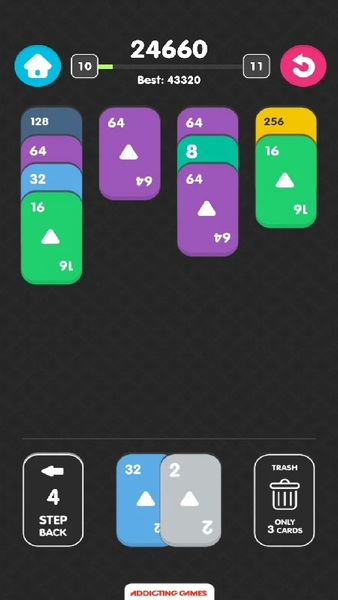 Solitaire ۲۰۴۸ - عکس بازی موبایلی اندروید