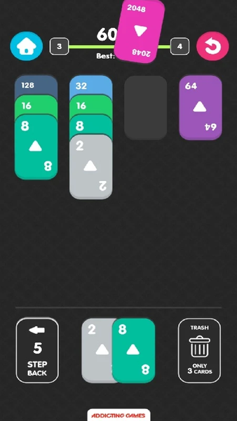 Solitaire ۲۰۴۸ - عکس بازی موبایلی اندروید