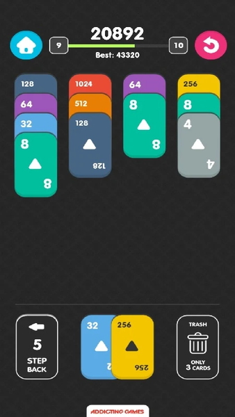 Solitaire ۲۰۴۸ - عکس بازی موبایلی اندروید