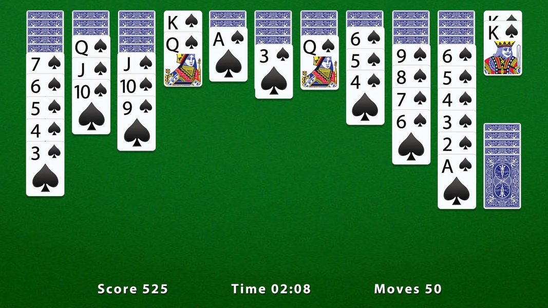 Spider Solitaire - Image screenshot of android app