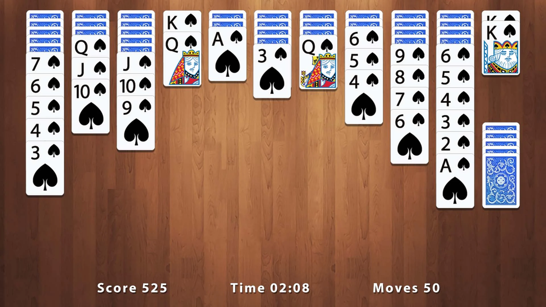 Spider Solitaire - عکس برنامه موبایلی اندروید