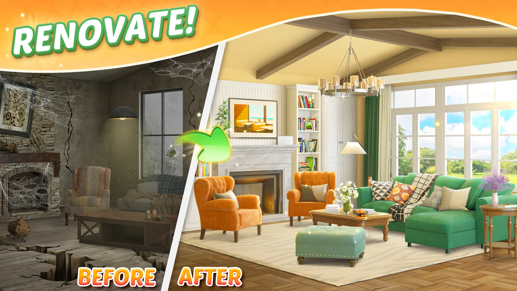 Solitaire Dream Decor - عکس بازی موبایلی اندروید