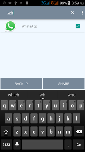 App Share and Backup - Image screenshot of android app
