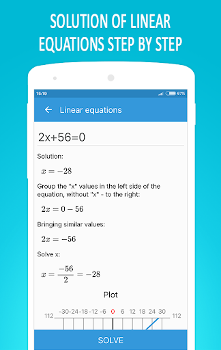 Math Equation Solver - عکس برنامه موبایلی اندروید