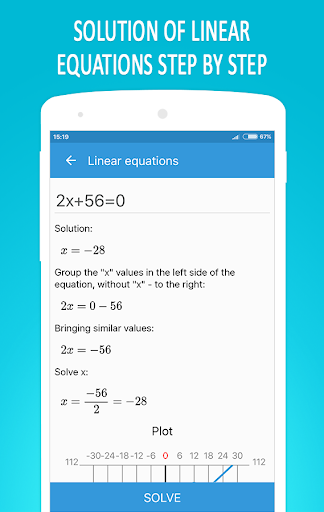 Math Equation Solver - Image screenshot of android app