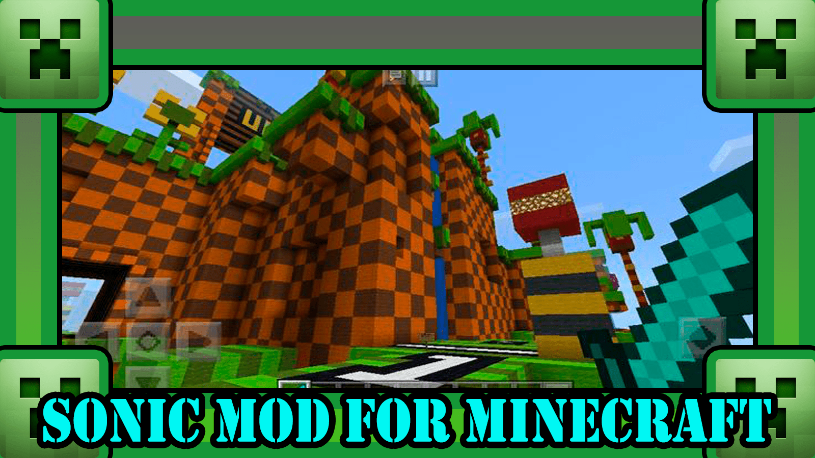 برنامه Sonic Skin Minecraft Games Mod - دانلود | بازار