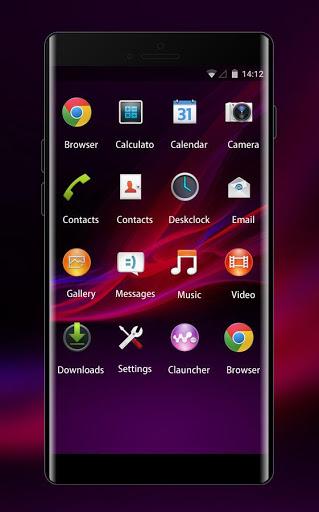 Theme for  Xperia M HD - عکس برنامه موبایلی اندروید