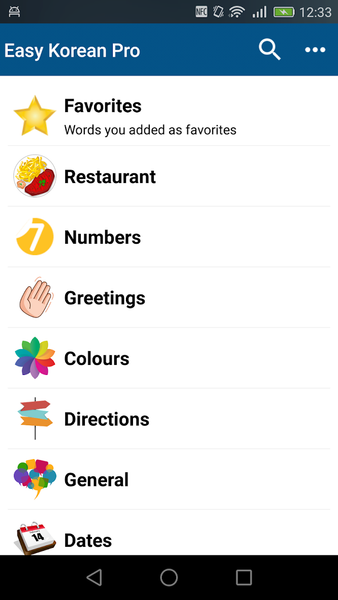 Easy Korean - Image screenshot of android app