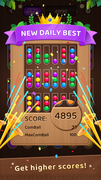 ComBall: Sorting All the Balls - عکس بازی موبایلی اندروید