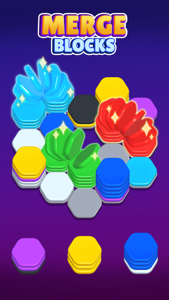 Color Hexa Sort Puzzle Game - Gameplay image of android game