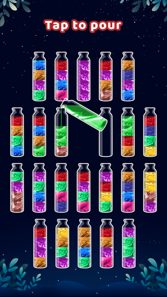 Water Sort - Color Puzzle Game - عکس بازی موبایلی اندروید
