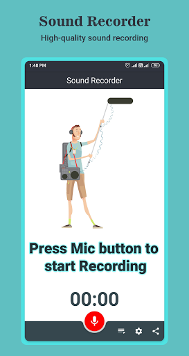 Call recorder & sound recorder - Image screenshot of android app