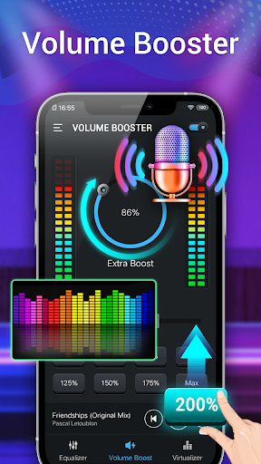 Bass Booster & Equalizer - Image screenshot of android app