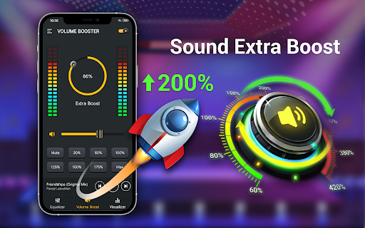 Bass Booster & Equalizer - عکس برنامه موبایلی اندروید