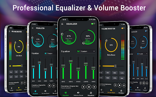 Bass Booster & Equalizer - عکس برنامه موبایلی اندروید